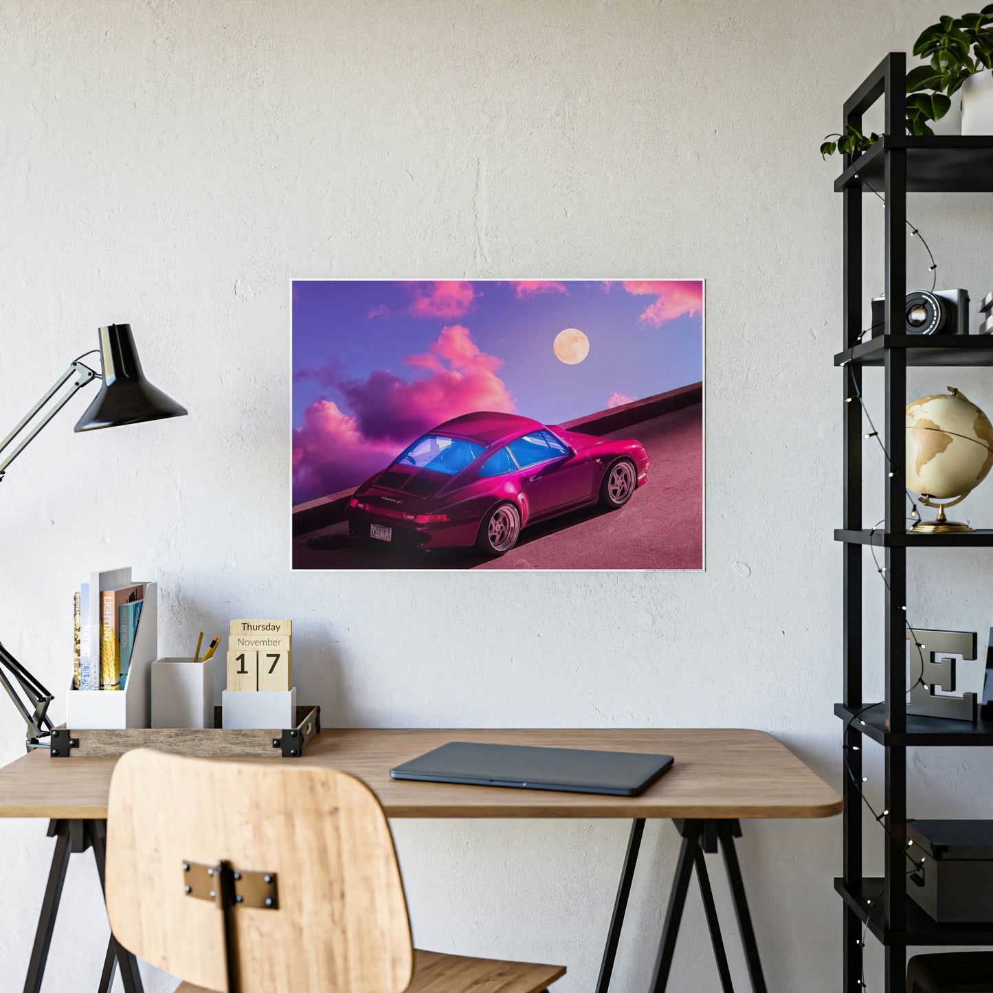 Porsche's Art of Speed: Canvas Wall Art Print That Inspires the Ultimate Driving Experience