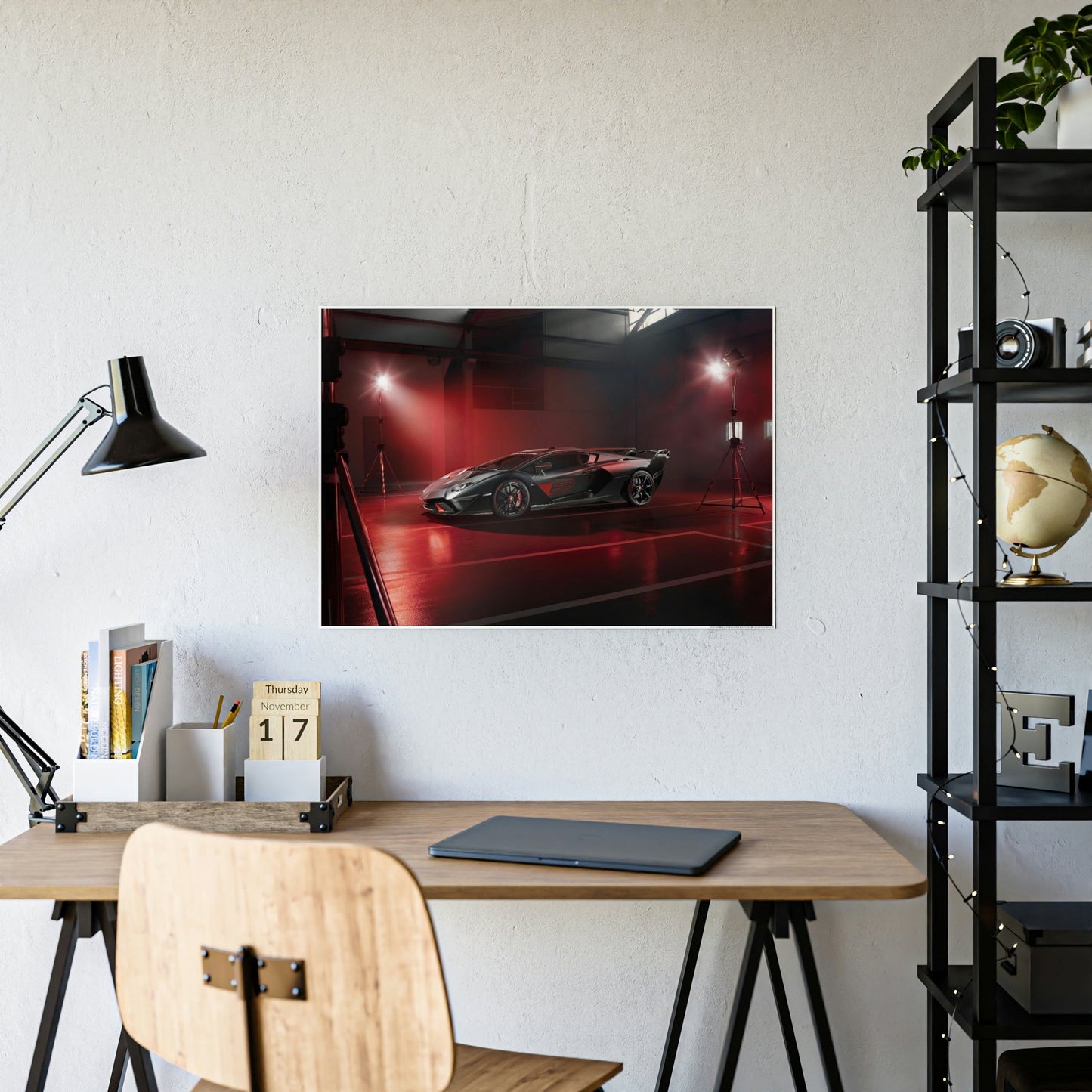 The Art of Lamborghini: A Stunning Framed Canvas Print
