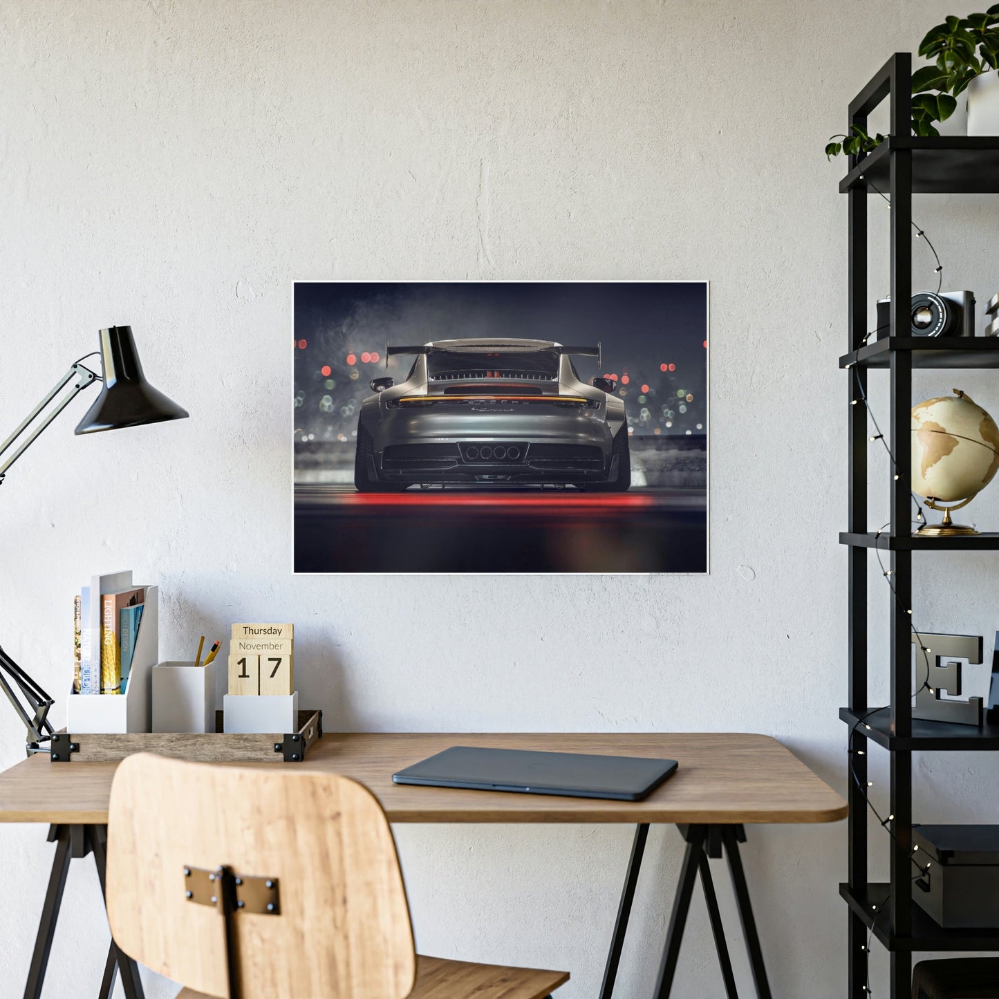 Porsche Power Captured: Framed Canvas & Poster Art for Speed Seekers