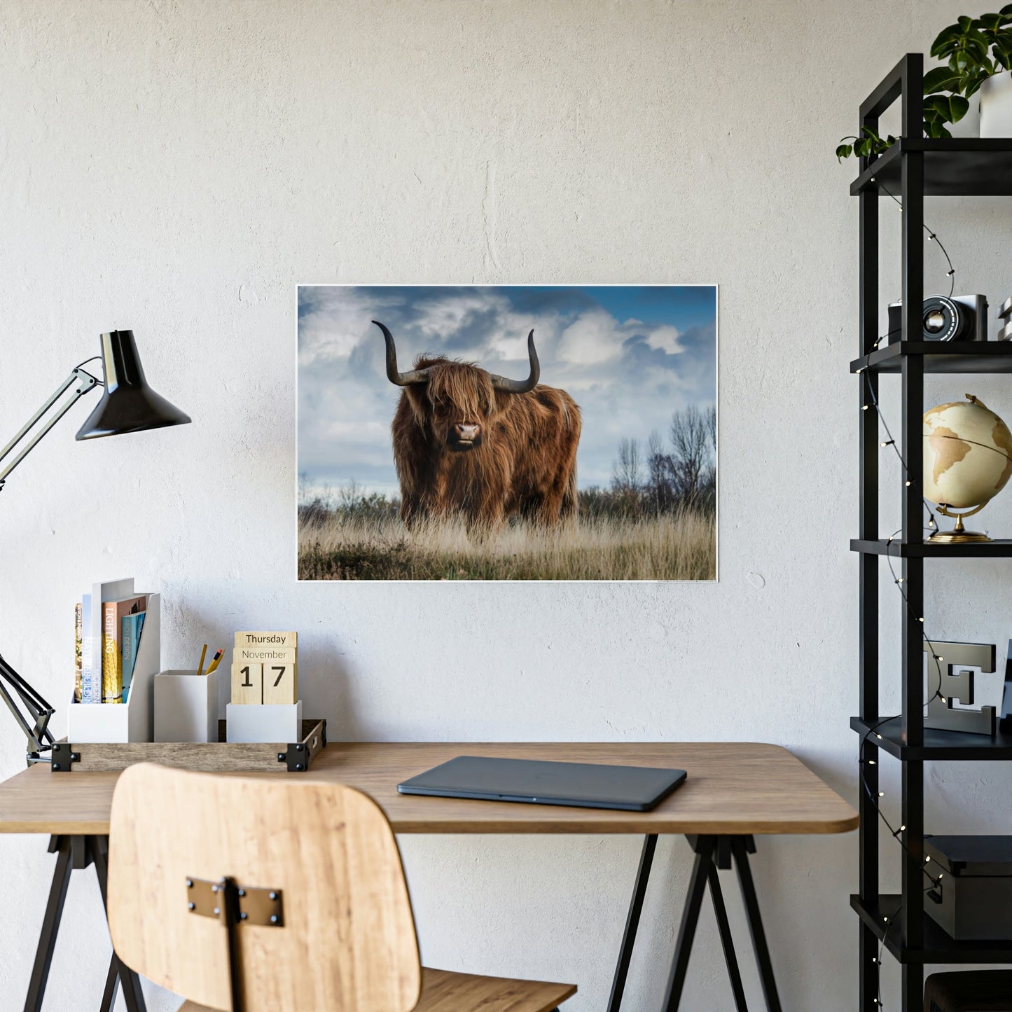 Scottish Long Haired Cattle - Wall Art - Highland Cow | Animals Art