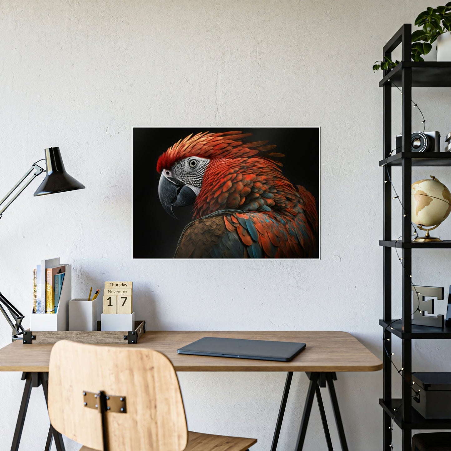 Parrot Portrait: A Canvas of Individuality and Personality in the Jungle