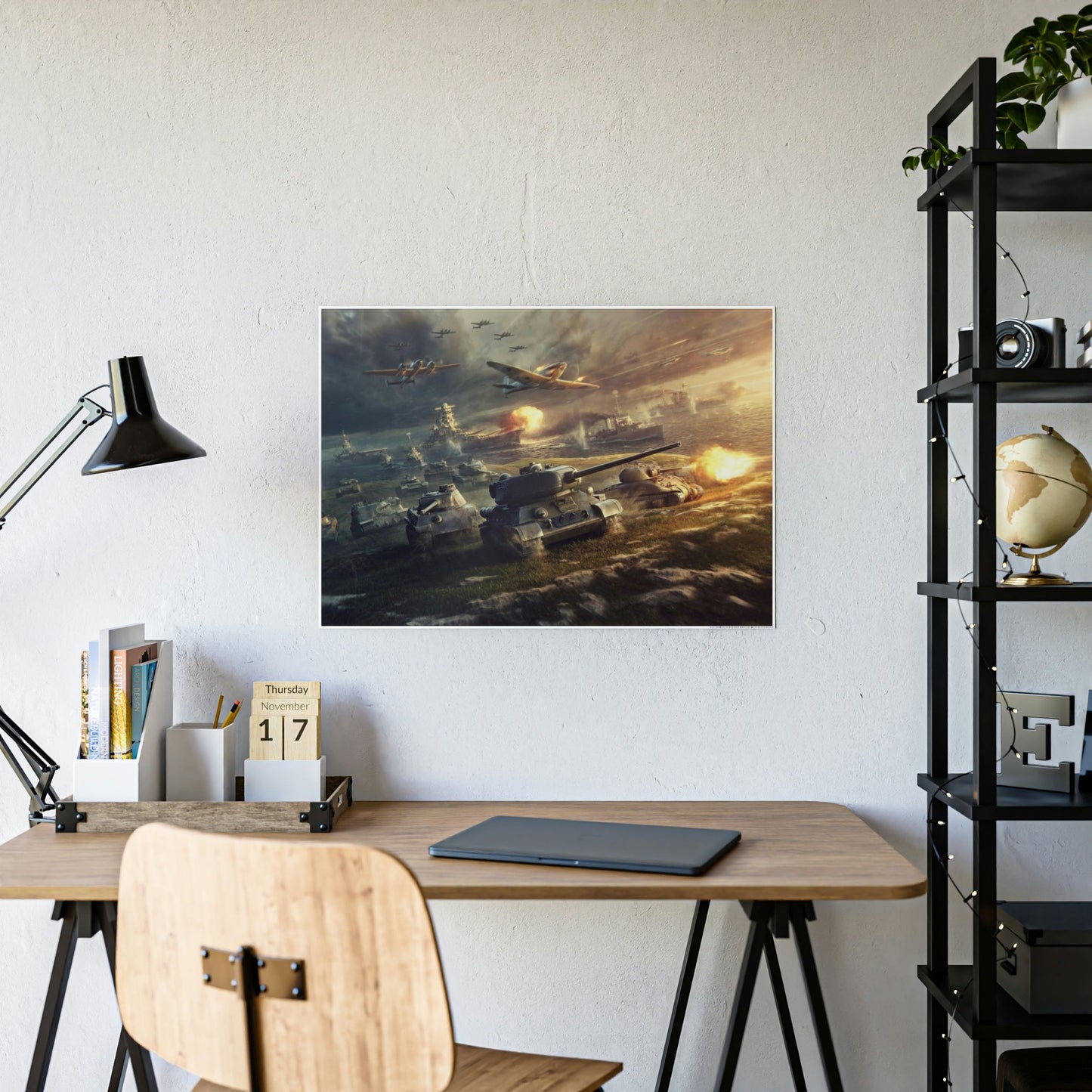 Tankers' Chronicles: Captivating World of Tanks Canvas & Poster Wall Art