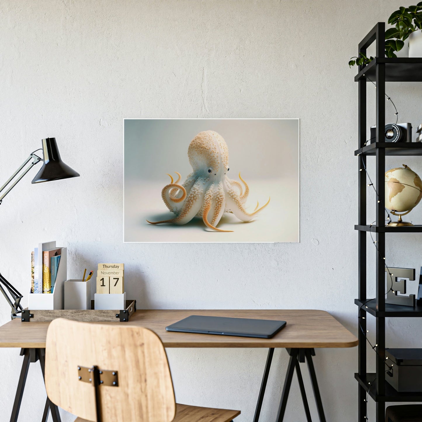 The Wonders of Octopuses: A Detailed and Realistic Canvas