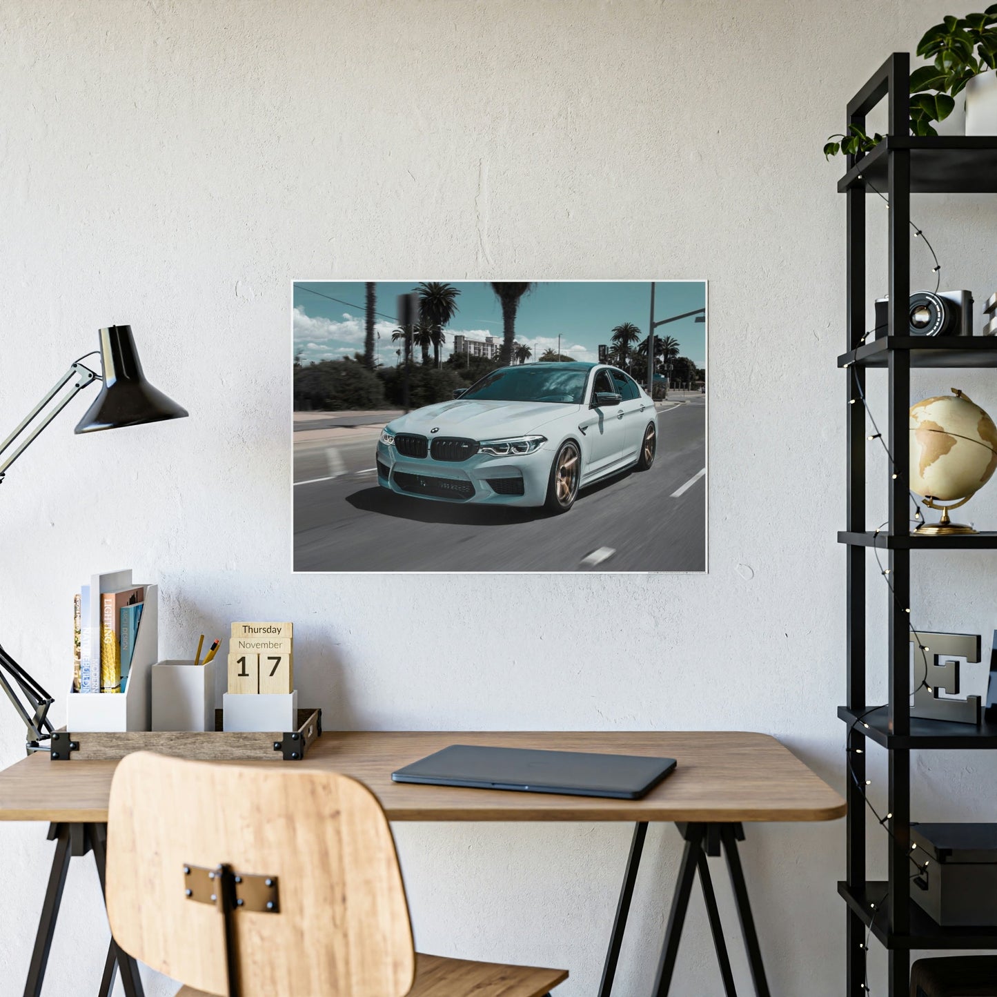 BMW on Canvas: Captivating Canvas & Poster Print for Car Enthusiasts