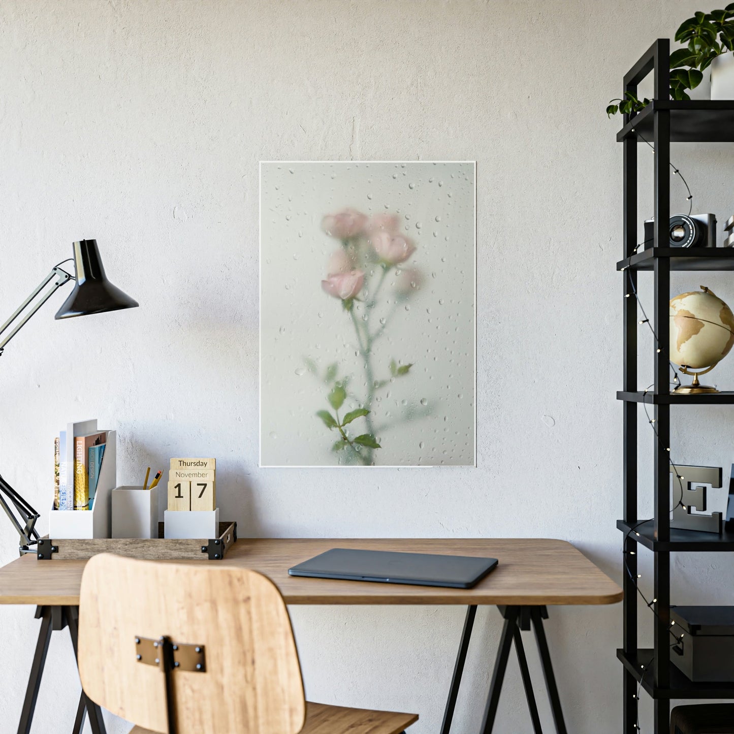 The Art of Roses: A Detailed and Intricate Painting on Canvas
