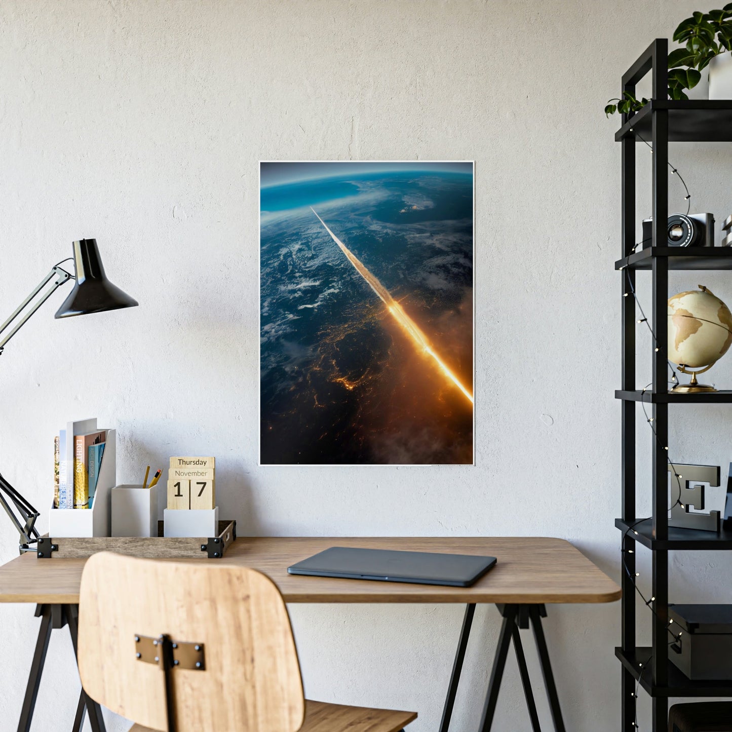 Cosmic Expedition: A NASA-Inspired Painting