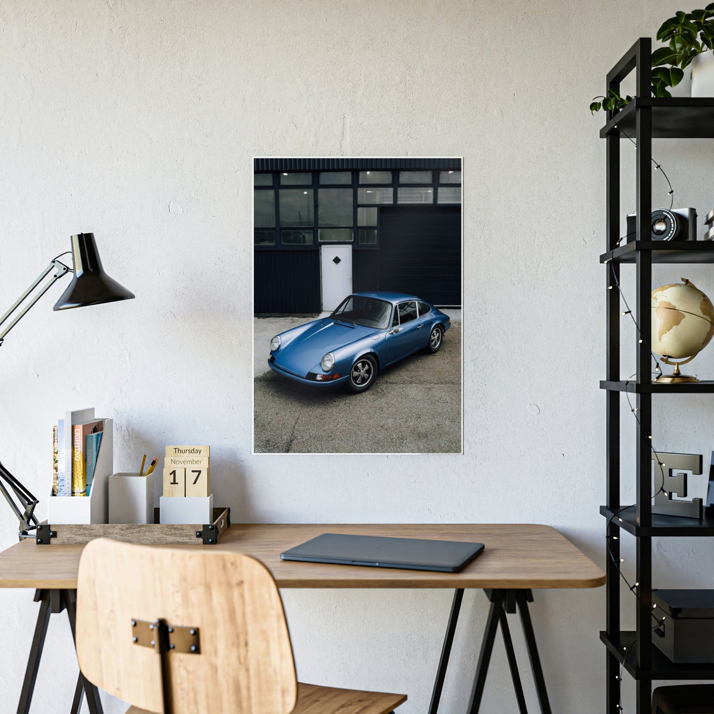 The Art of Porsche: Natural Canvas and Framed Prints of Automotive Beauty