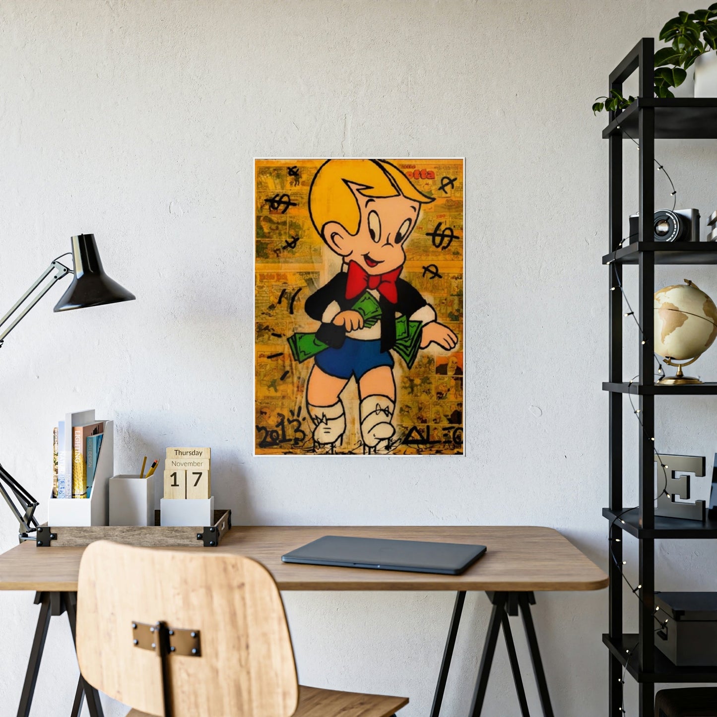 Bold Wall Art: Alec Monopoly's Print on Canvas and Framed Posters