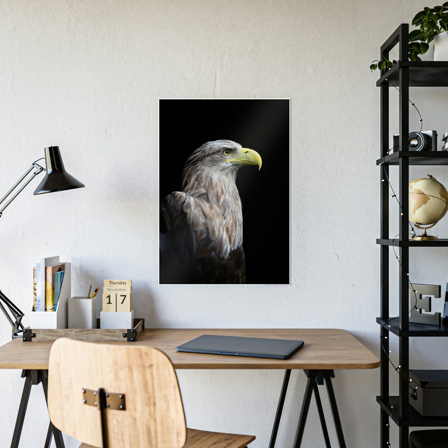 Eagle's Resilience: Inspiring Canvas Print, Showcasing their Indomitable Spirit