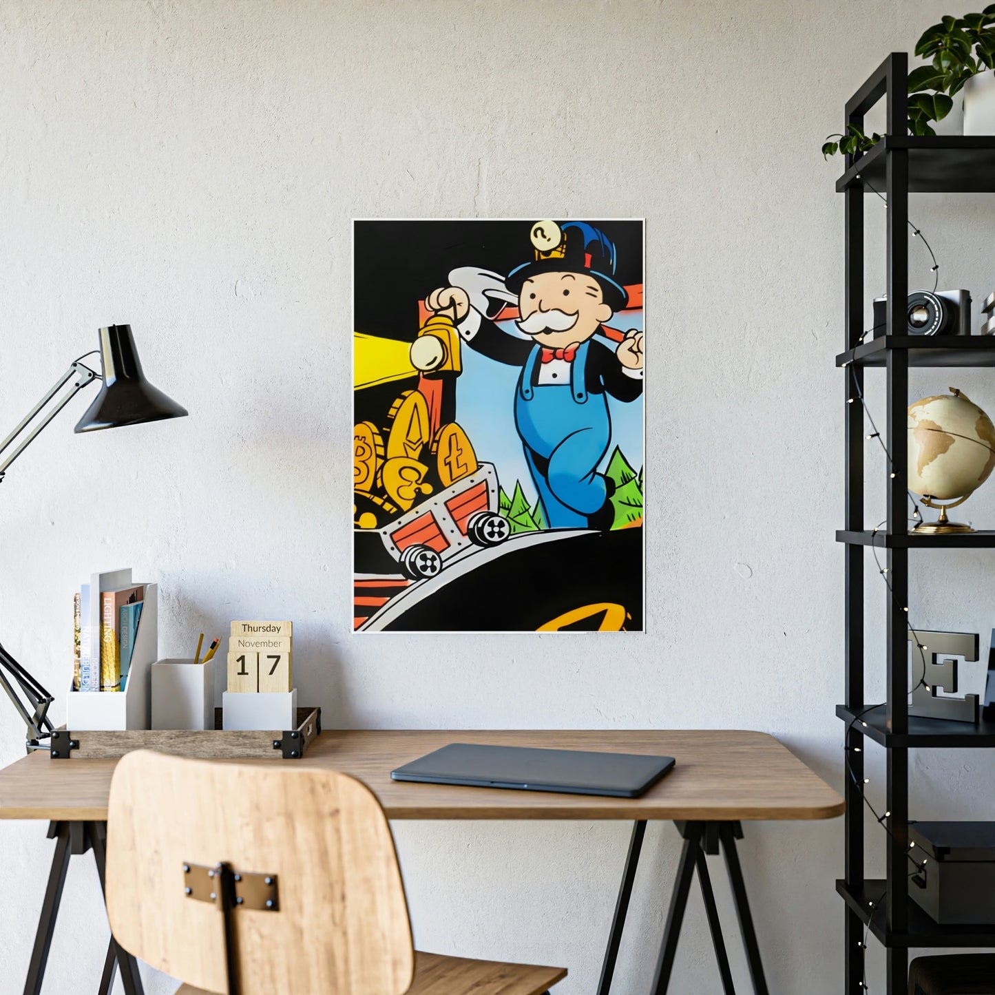 Making Money Moves: Alec Monopoly's Money-Themed Art in Poster and Canvas
