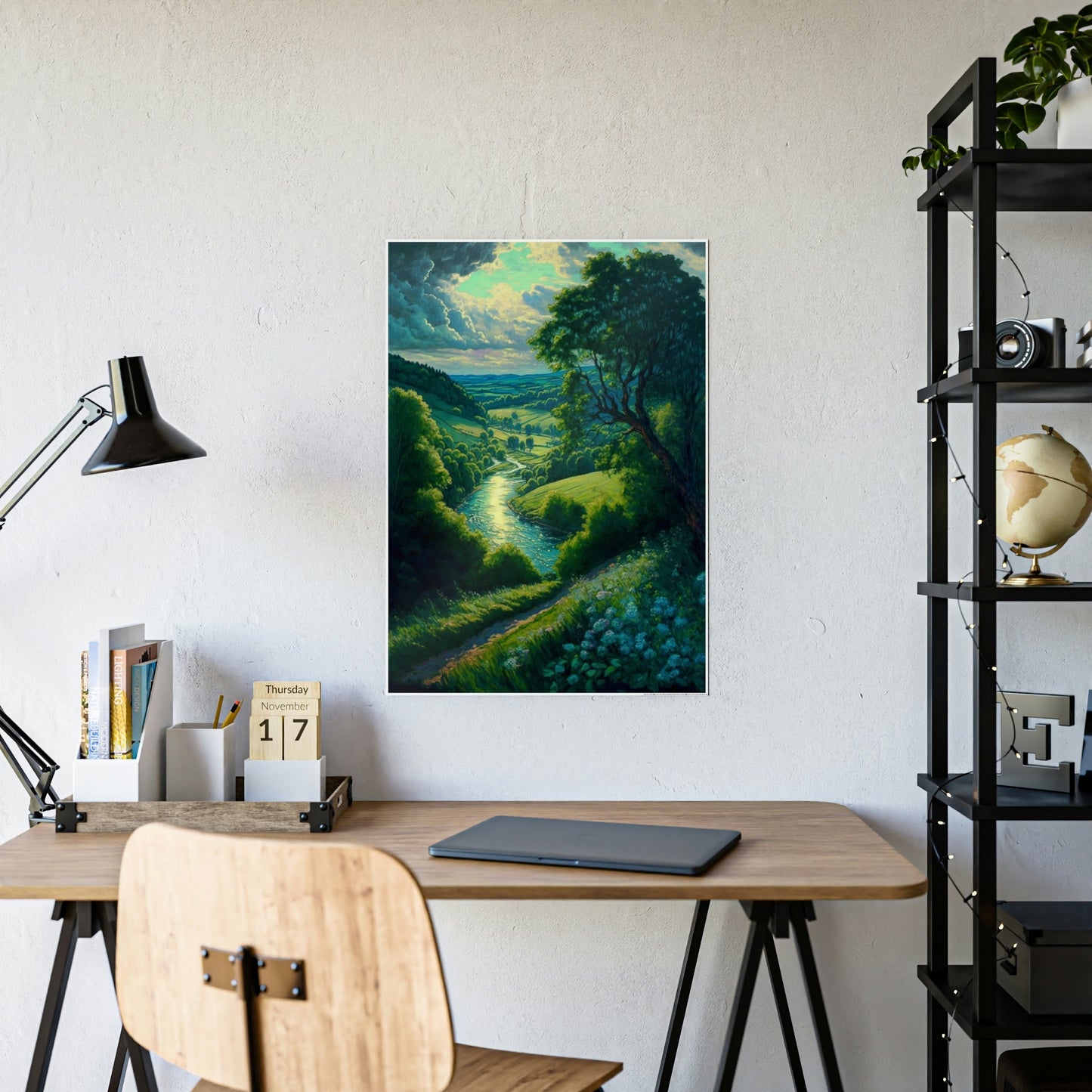 Tranquil Waterscapes: Lakes and Rivers on Canvas and Framed Poster Art
