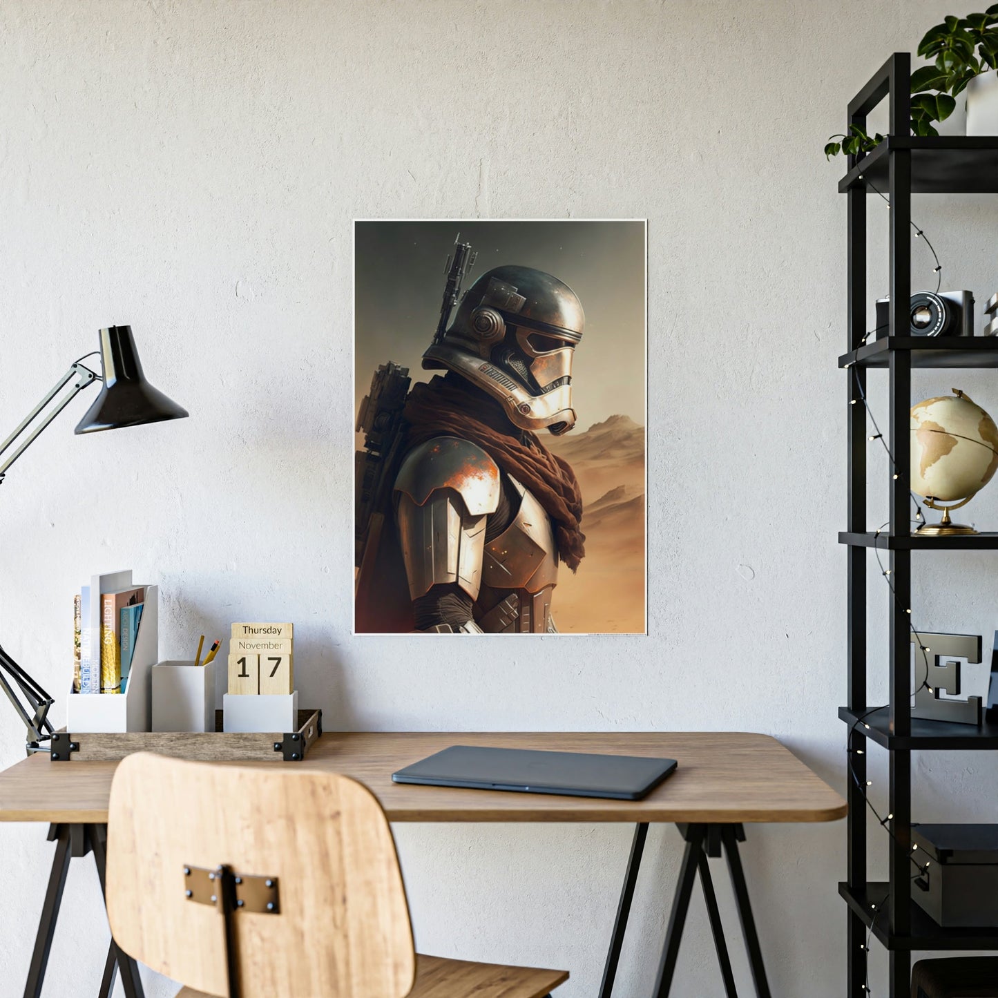 Galactic Empire Rises: Poster & Canvas Print of Star Wars Art