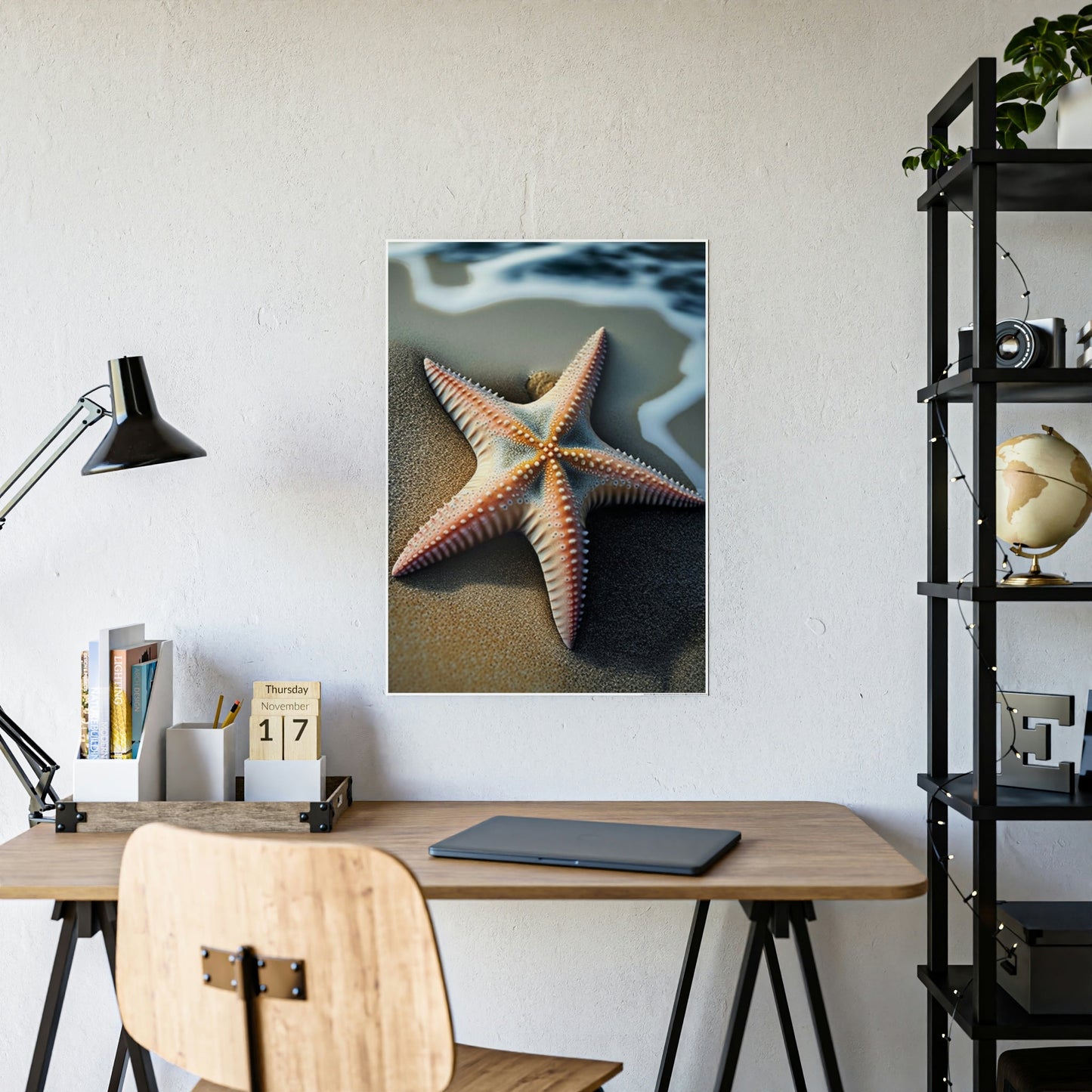 Starfish Lullaby: A Calming Seascape