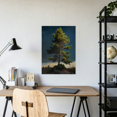 Pine Tree Sanctuary: A Canvas of Peace and Solitude