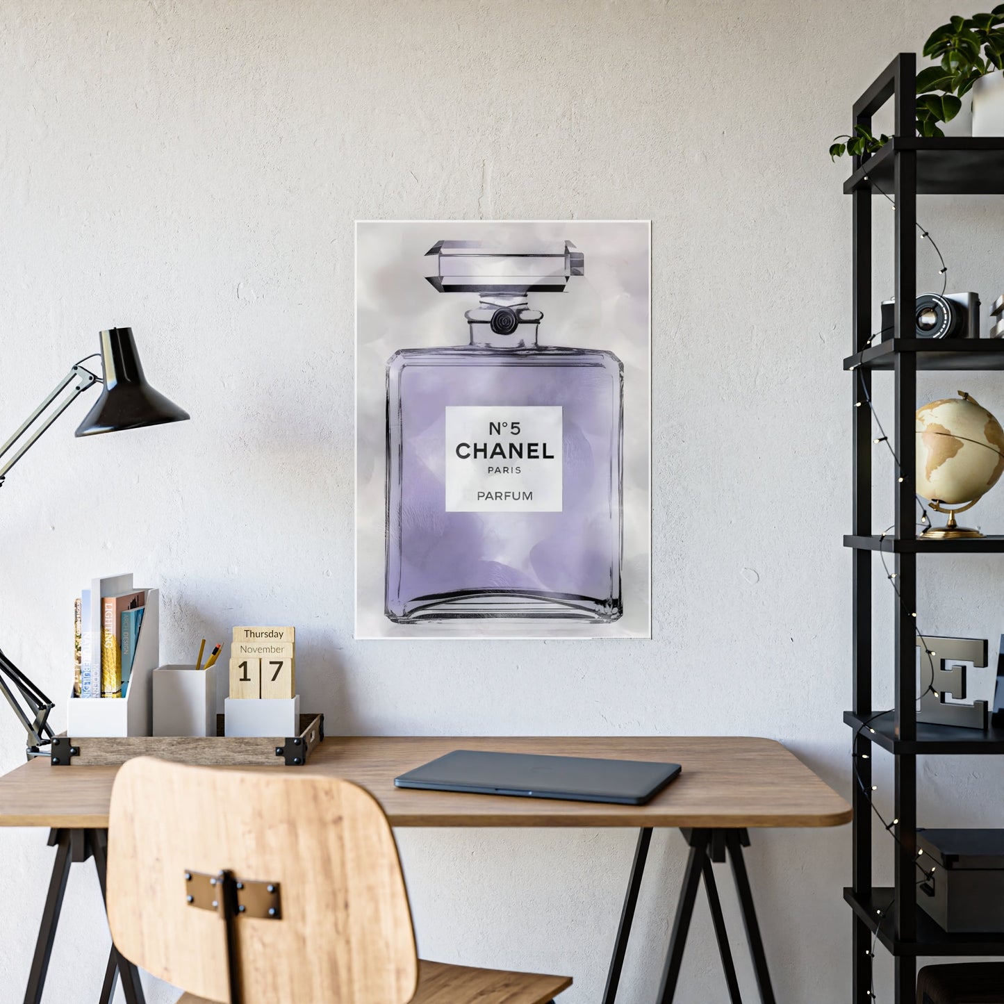 Elegant Chanel: Timeless Canvas Print & Poster