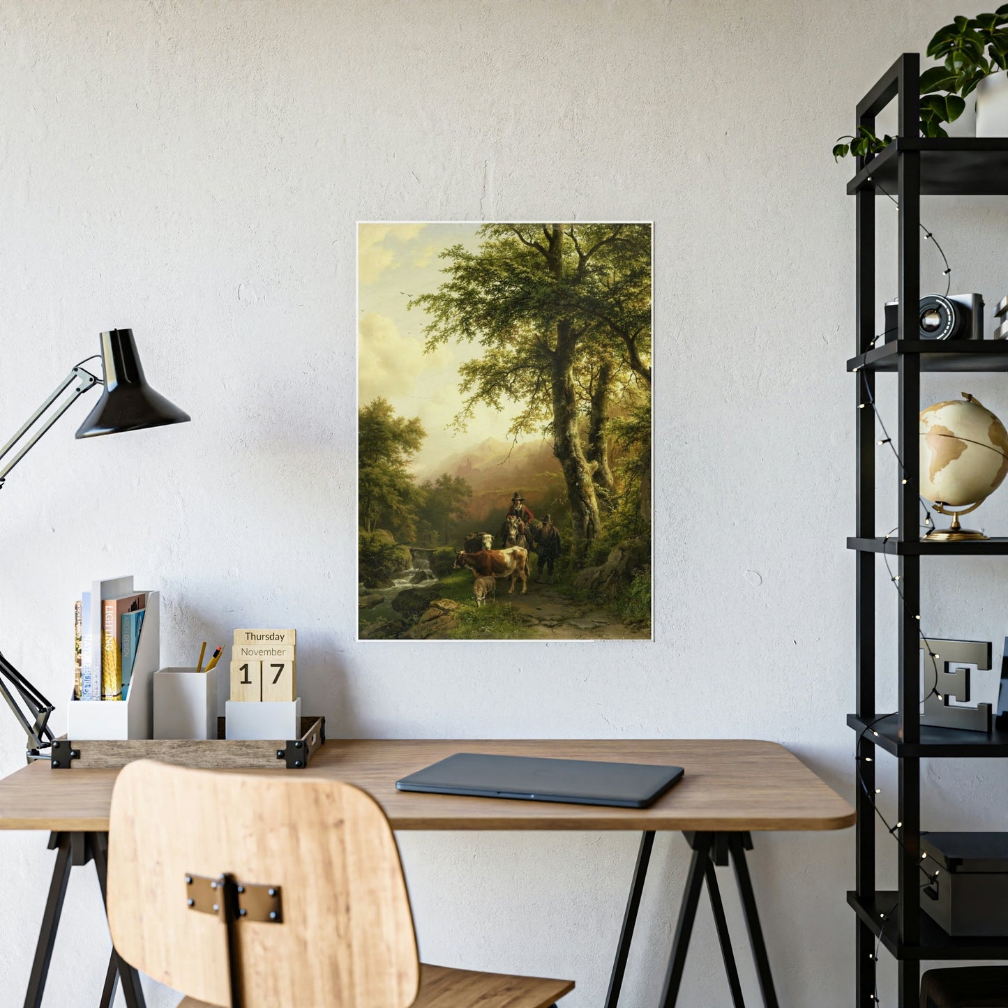 Dreamy Anthropologie: Natural Canvas Art for Your Bedroom
