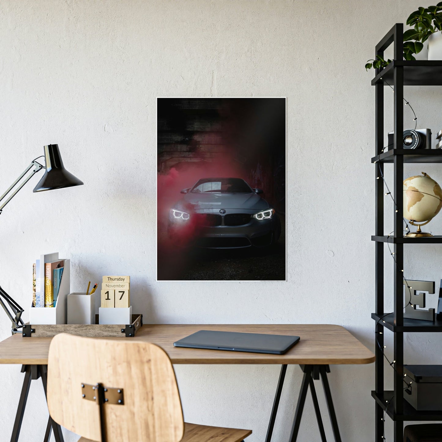 BMW's Automotive Mastery: Premium Print on Framed Poster & Canvas