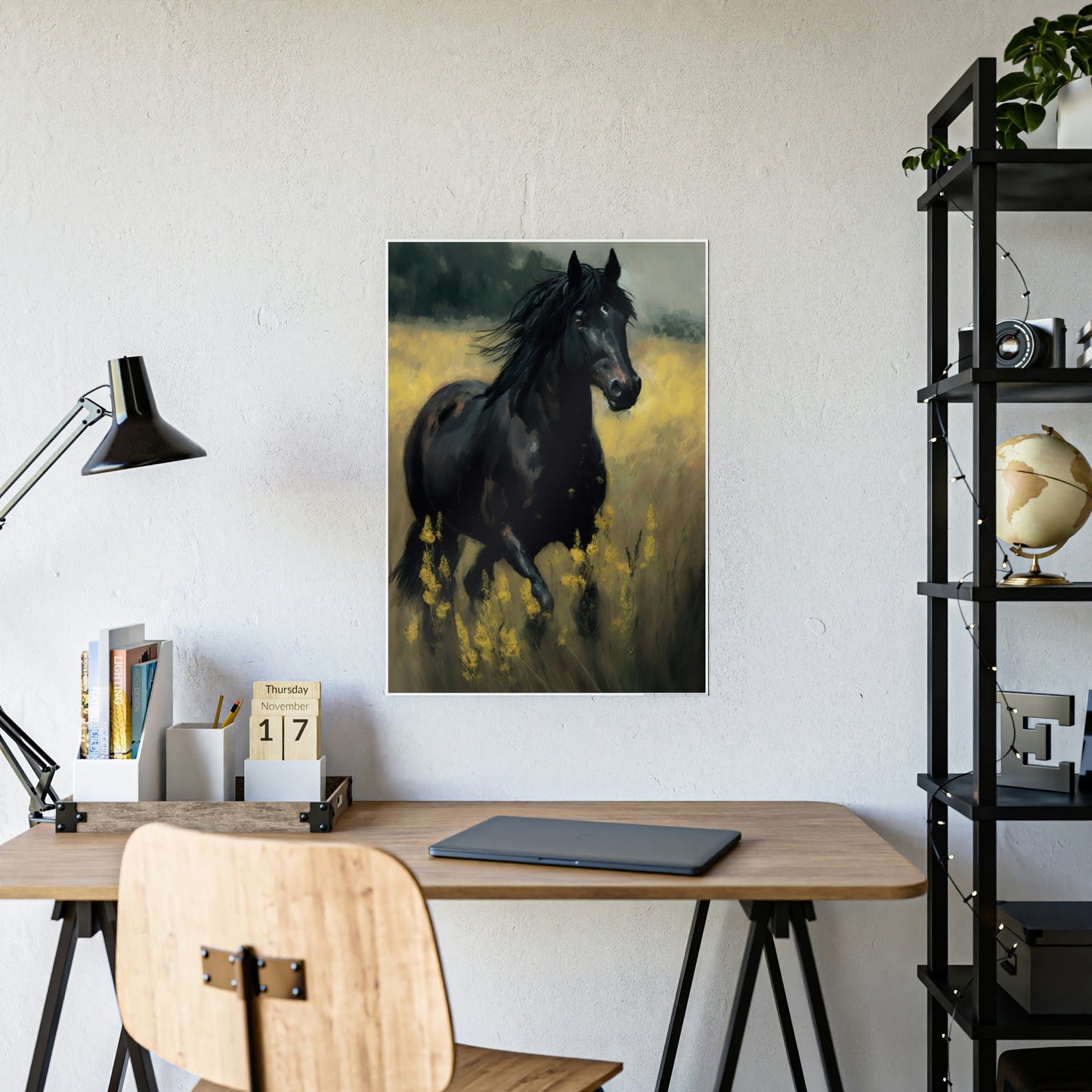 Horse in Motion: A Canvas Equine Energy