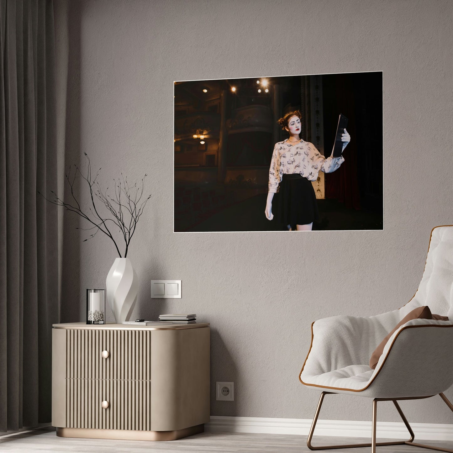 Wall Art Fit for a Cinema Lover: Framed Canvas Art of Actors and Actresses