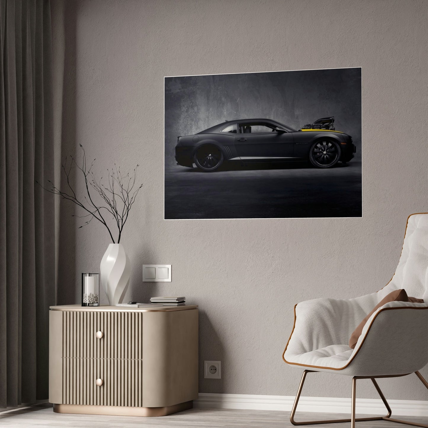 Chevrolet: Print on Canvas with Classic Chevrolet Images and Logos