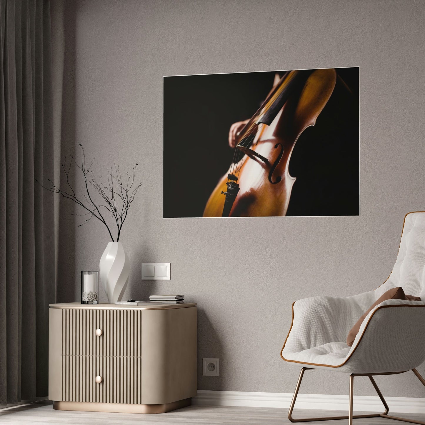 Captivating Cello: Stunning Wall Art for Music Lovers