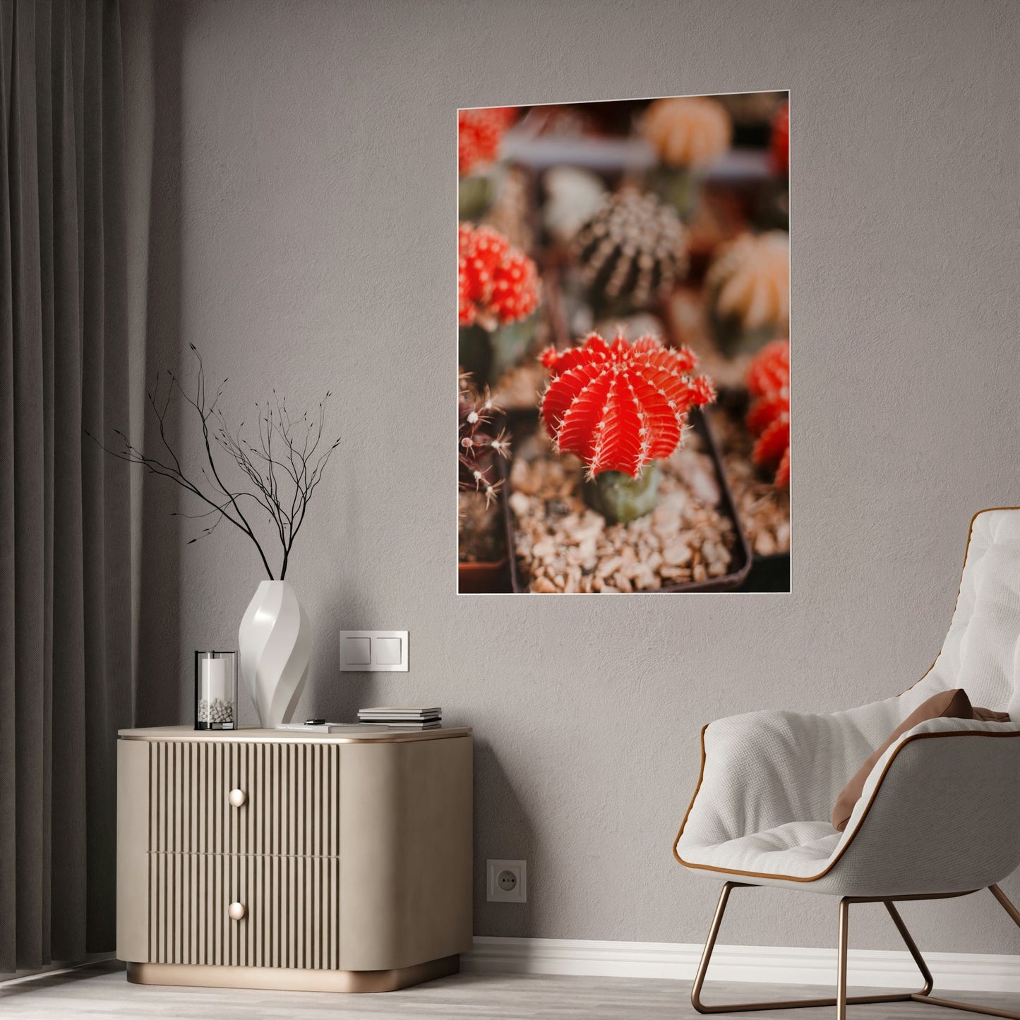 Cactus Kingdom: Canvas and Poster Prints of a Prickly Paradise