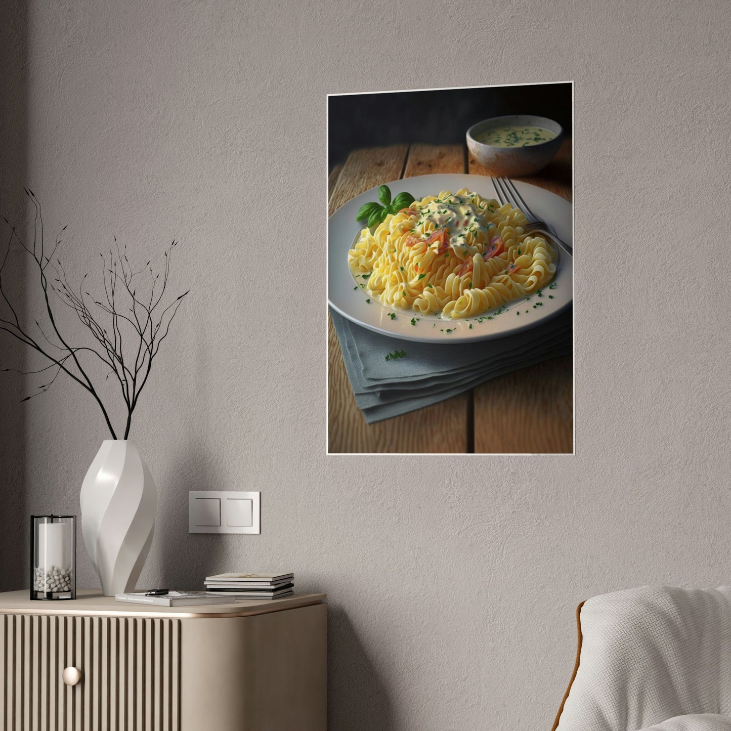 Pasta Lover's Dream: Beautiful Canvas Prints for Your Home