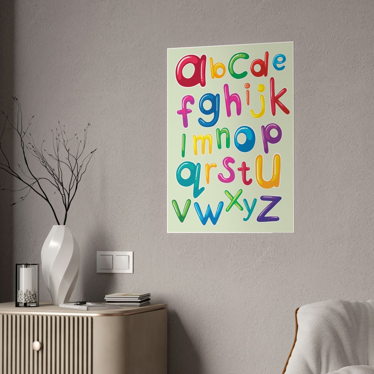 Fun and Whimsical: Colorful Framed Canvas and Posters for Kids' Rooms