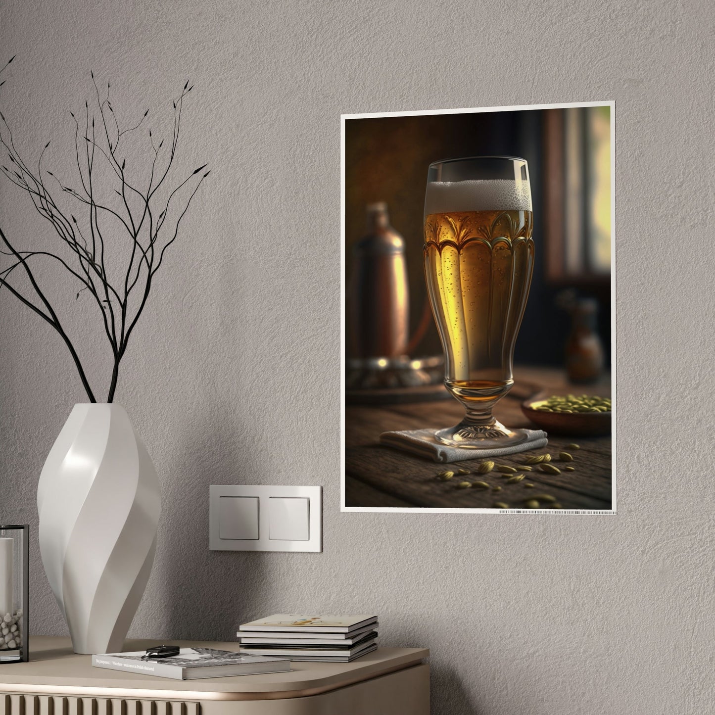 The Art of Beer: Canvas and Poster Depicting Your Favorite Brews
