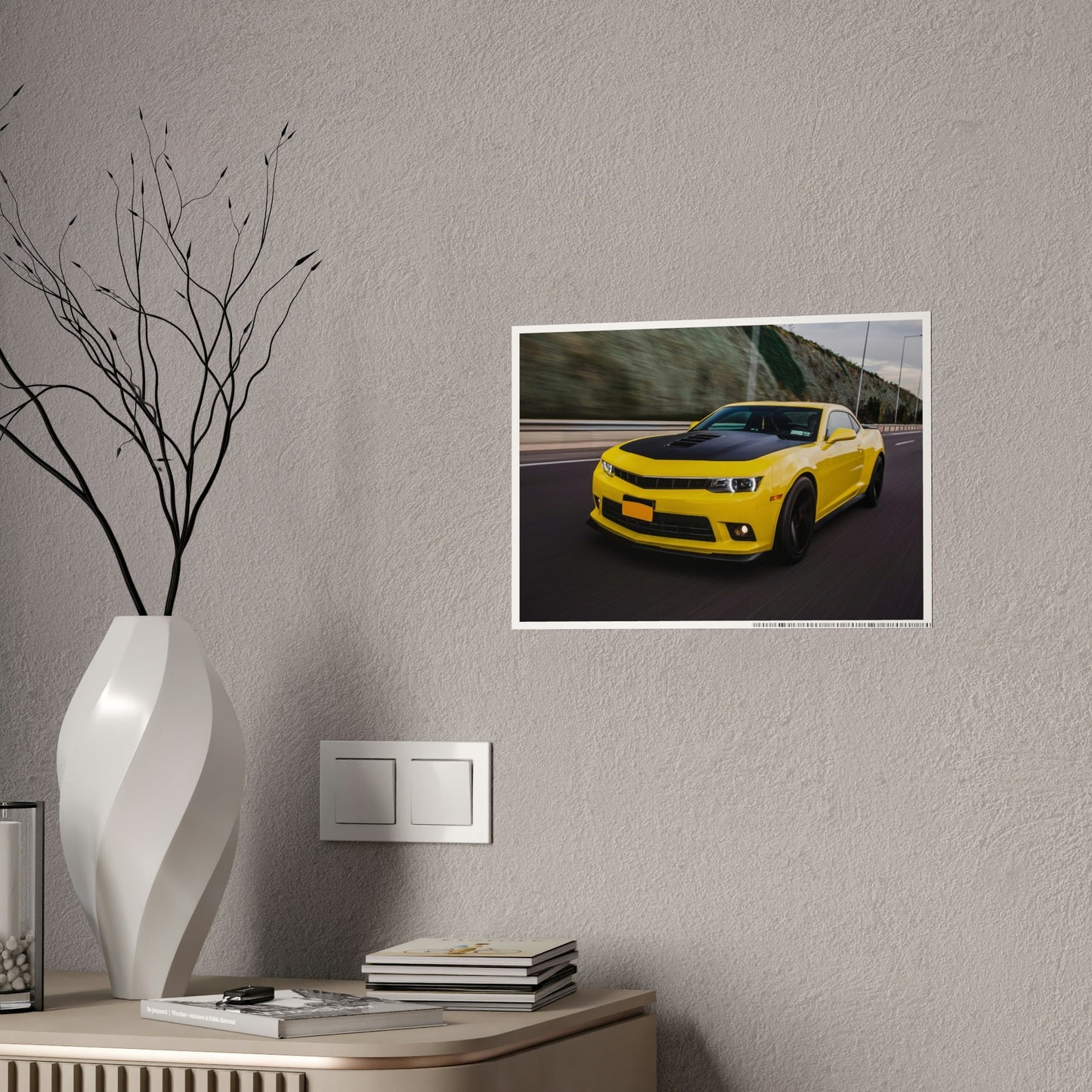 Sleek and Stylish: Camaro Art on Canvas and Wall Decor