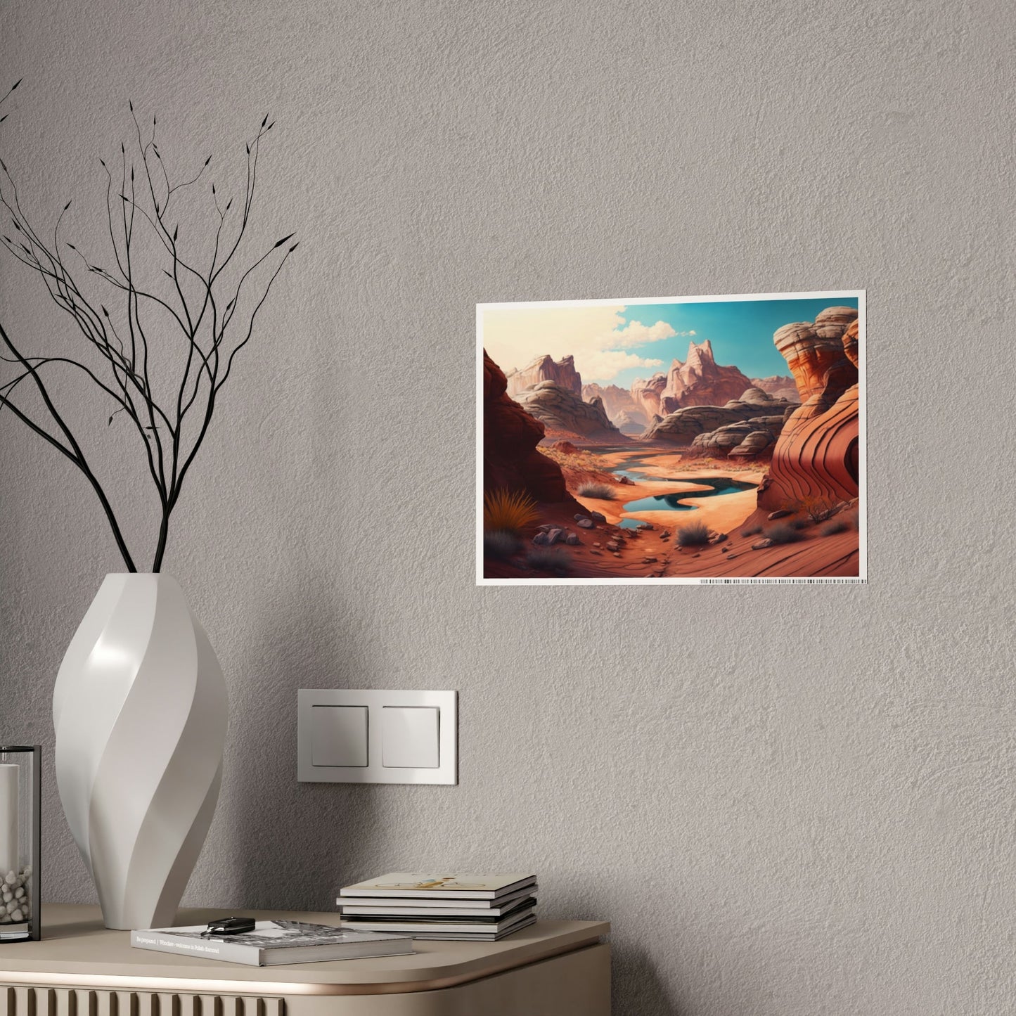 Nature's Beauty: Canyons Print on Canvas and Art Prints for Your Home