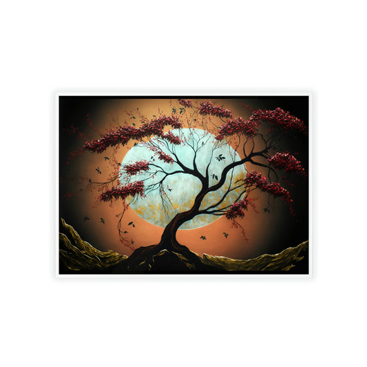 Natural Illusions: Canvas & Poster Print of Abstract Landscape