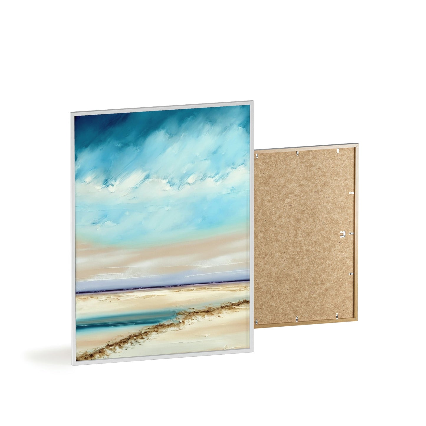 Natural Canvas Print & Poster of Abstract Seascapes: Coastal Wall Art