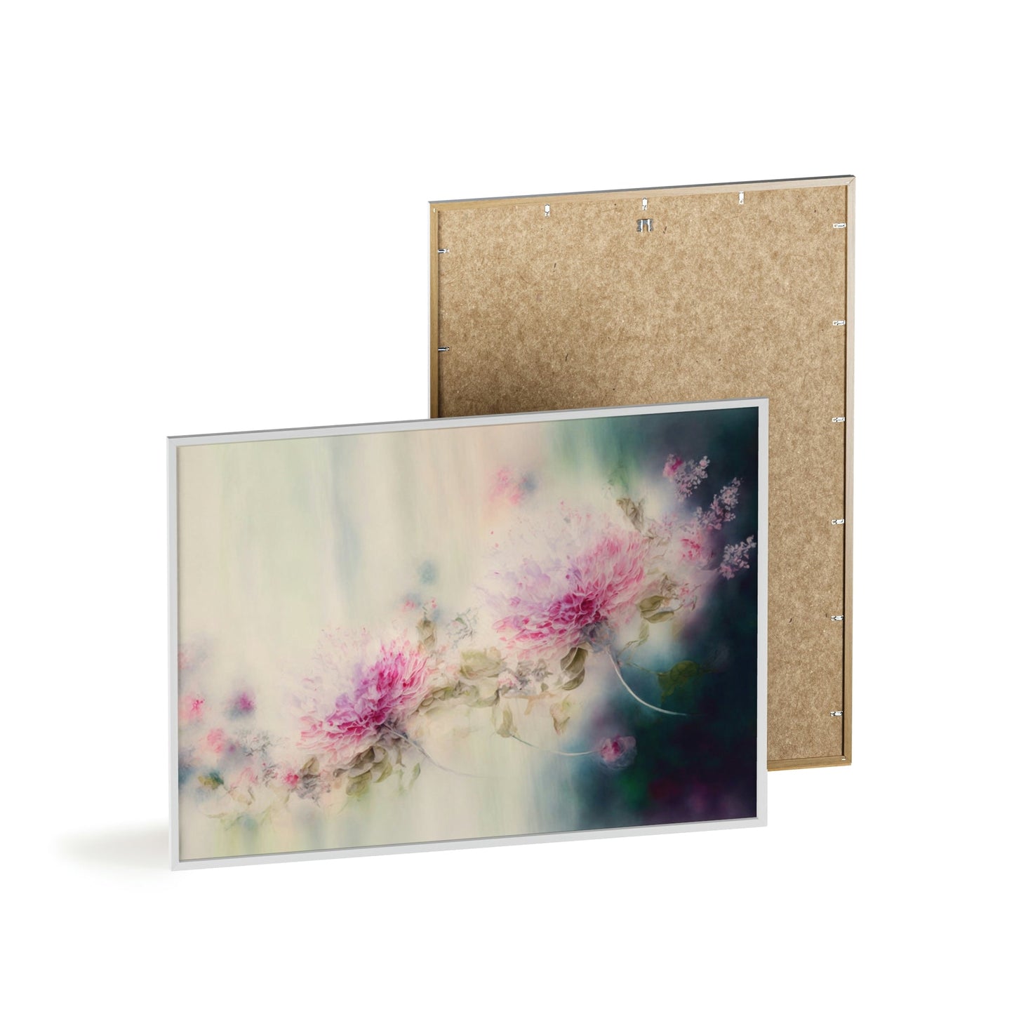 Ethereal Beauty: Canvas & Poster Print of Abstract Floral Artwork