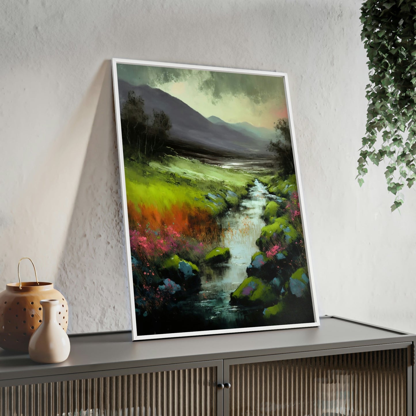 Majestic Scenery: A Print on Canvas & Poster of a Grandiose Landscape