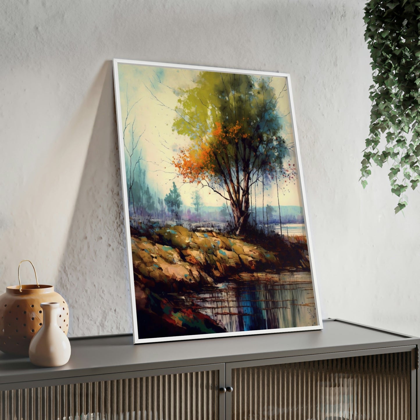 Ethereal Beauty: A Print on Canvas  & Poster of a Sublime Landscape