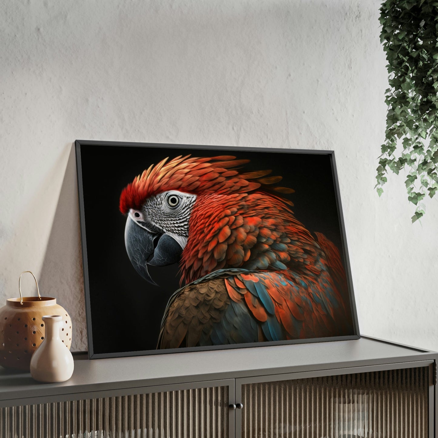 Parrot Portrait: A Canvas of Individuality and Personality in the Jungle