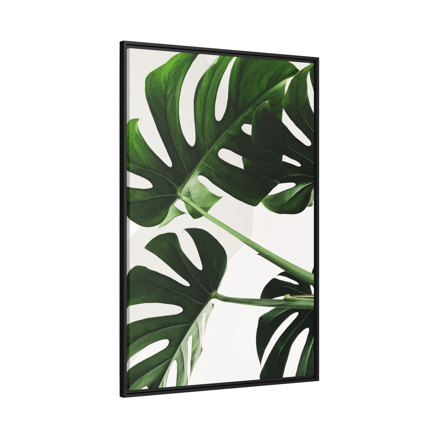 Framed Minimalism: Natural Canvas Art for a Chic Wall Decor