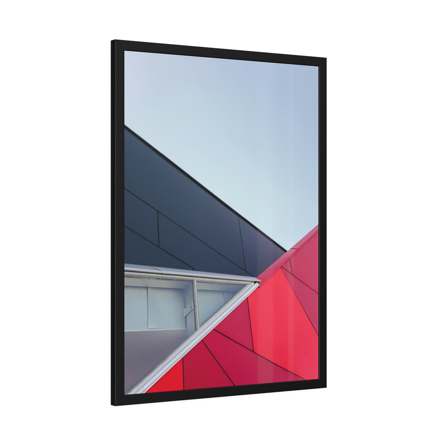 Dynamic Minimalism: Framed Canvas Art for a Bold Wall Display