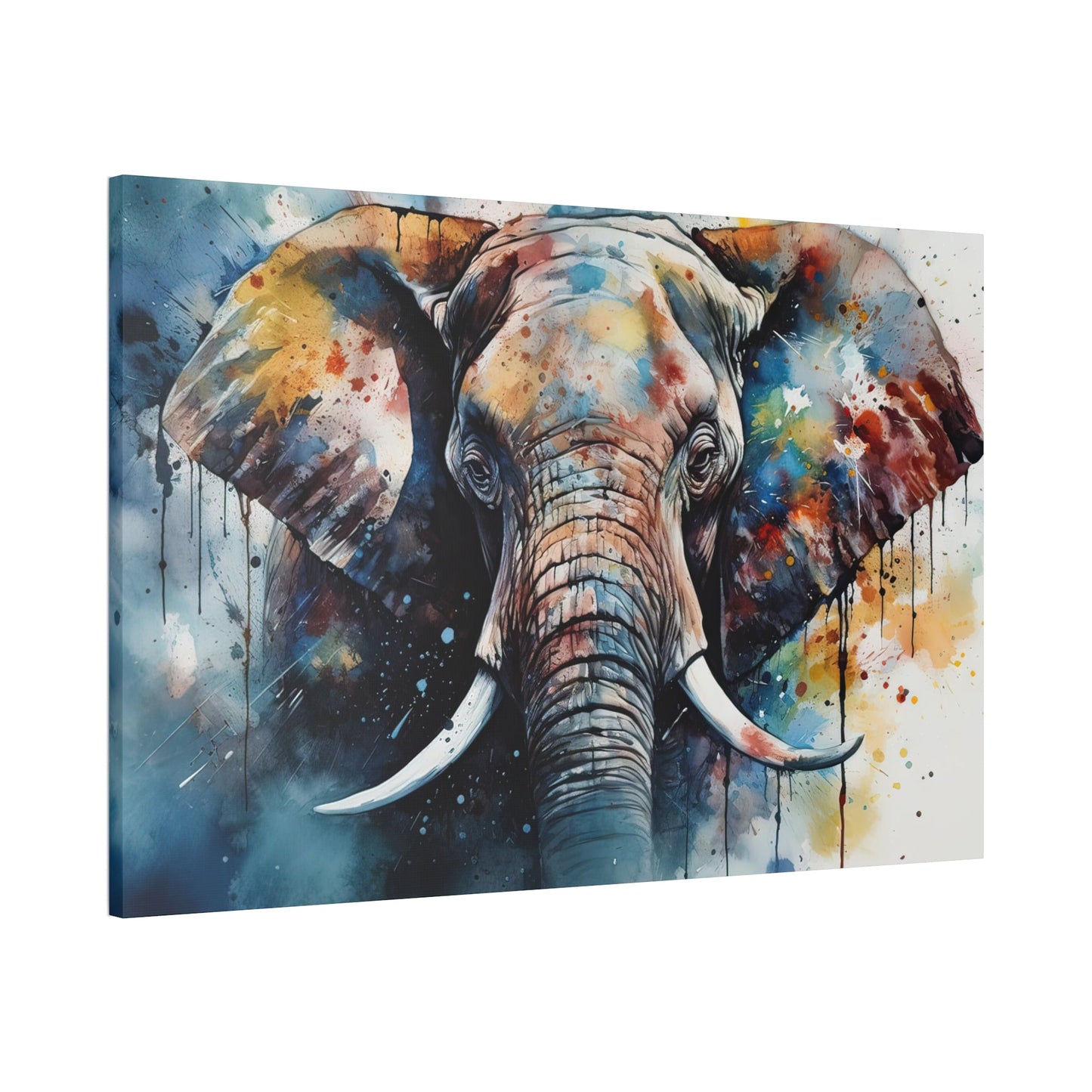 Strength and Grace: A Stunning Framed Poster of an Elephant