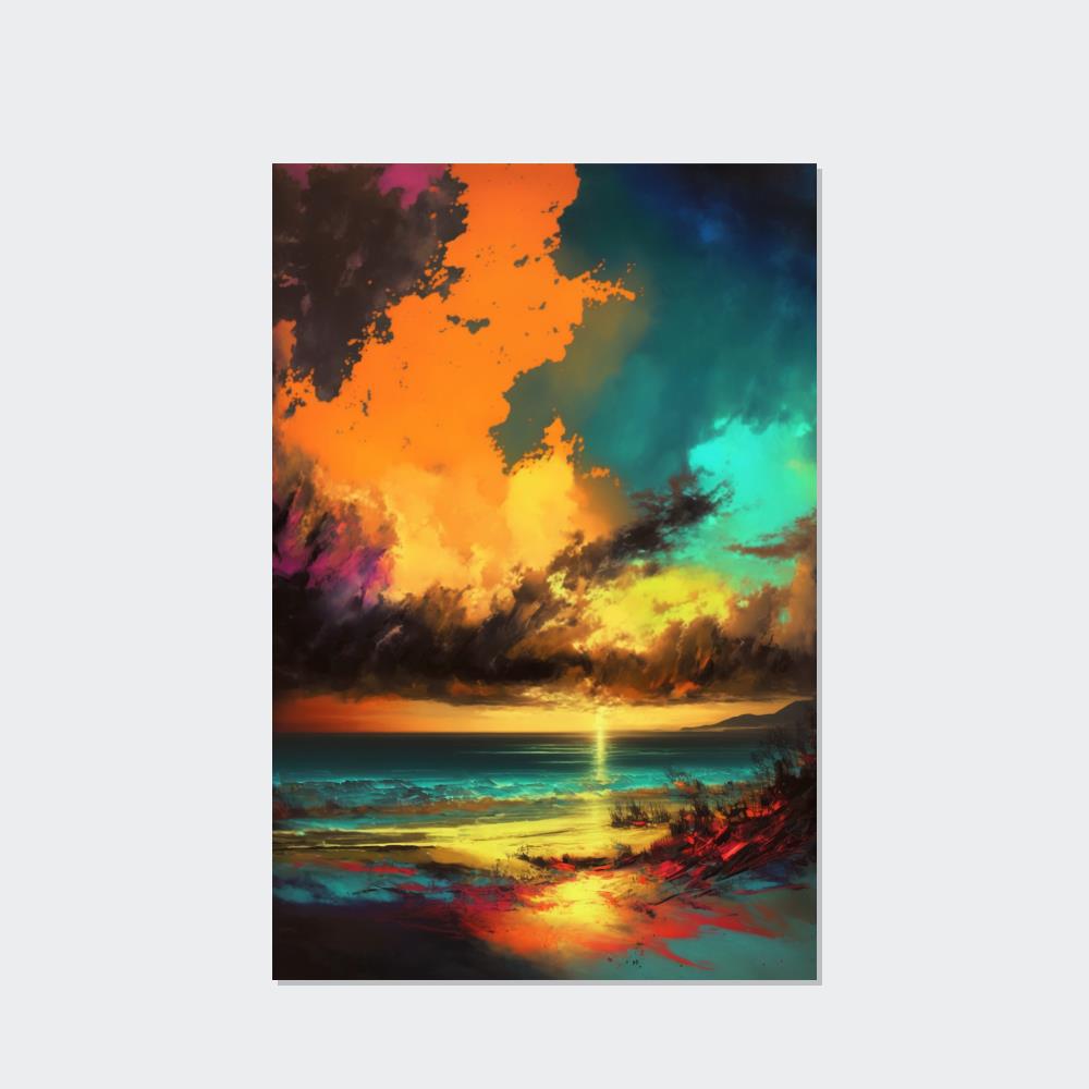 Unbridled Nature: A Print on Canvas & Poster of a Breathtaking Landscape