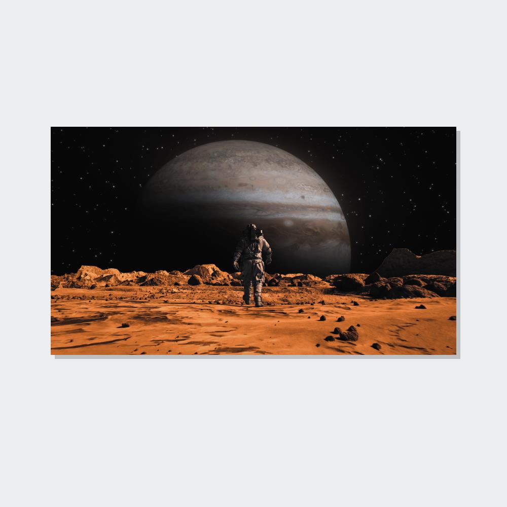 The Art of Astronauts: Framed Canvas for Your Personal Gallery