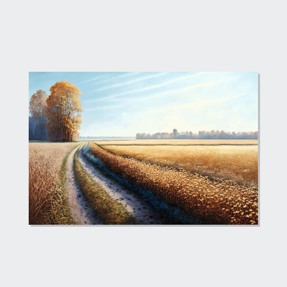 Autumn Serenity: Captivating Wall Art and Canvas Print for a Peaceful Ambience