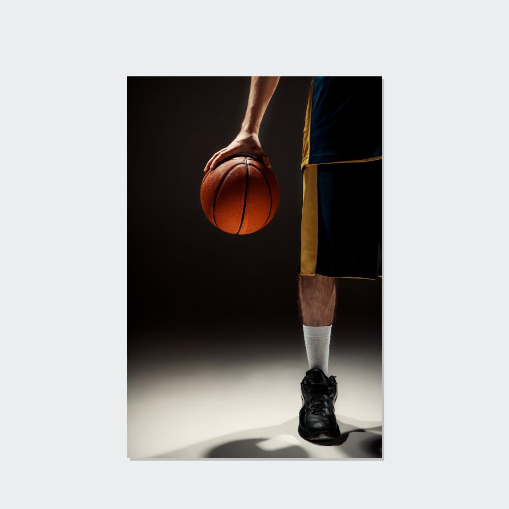 Basketball Brilliance: Print on Canvas and Framed Posters for Fans of the Sport
