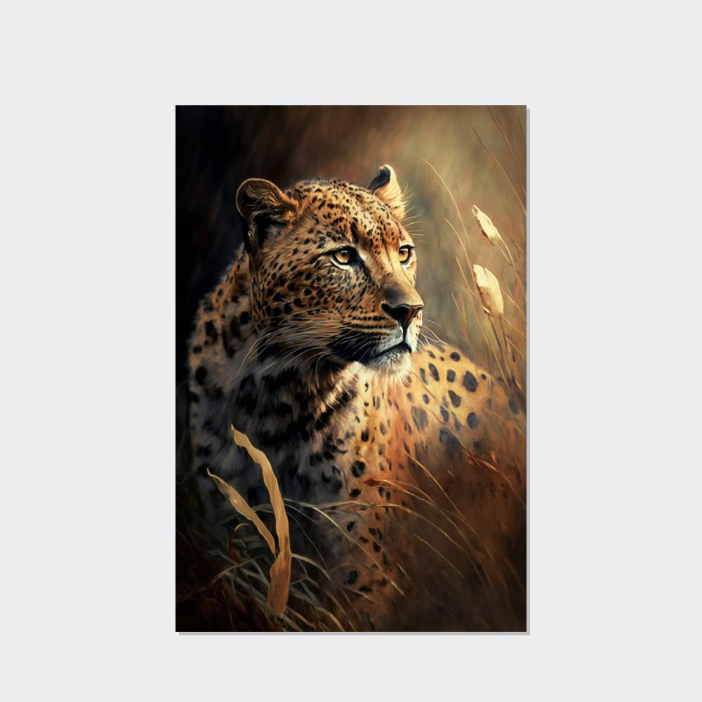 Fierce and Fast: Cheetahs on Dynamic Framed Canvas