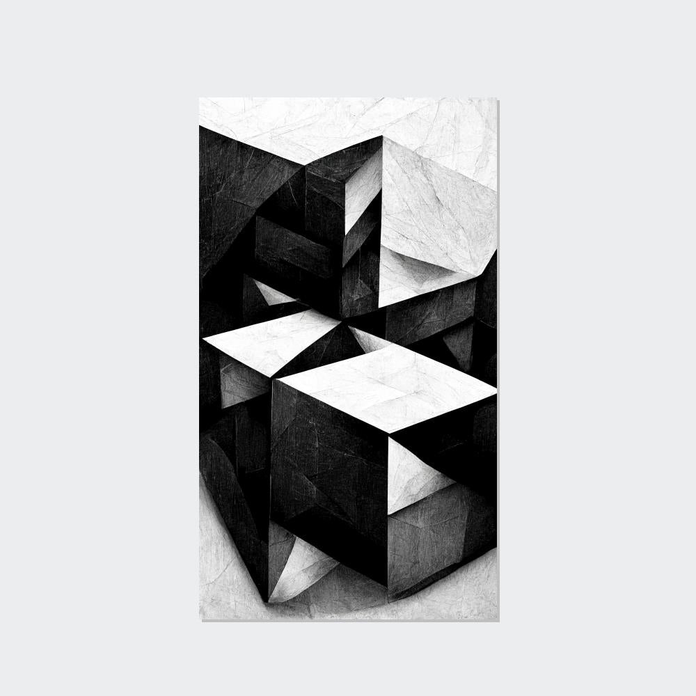 Modern Geometric Wall Decor: Stylish Art for Any Room