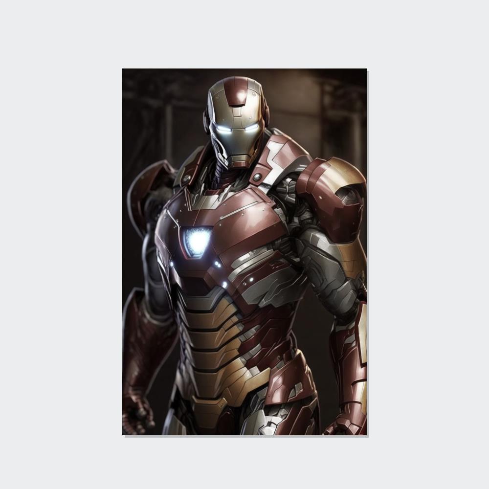 The Invincible Iron Man: A Marvelous Portrait