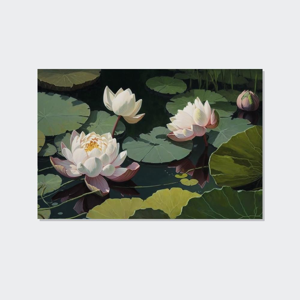 Lotus Bloom: Stunning Wall Art and Framed Poster