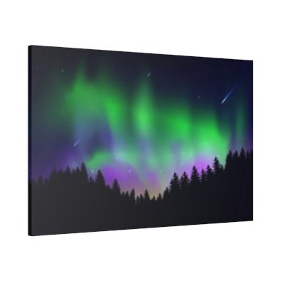 Aurora Borealis Shimmer: A Warm and Fanciful Night Sky