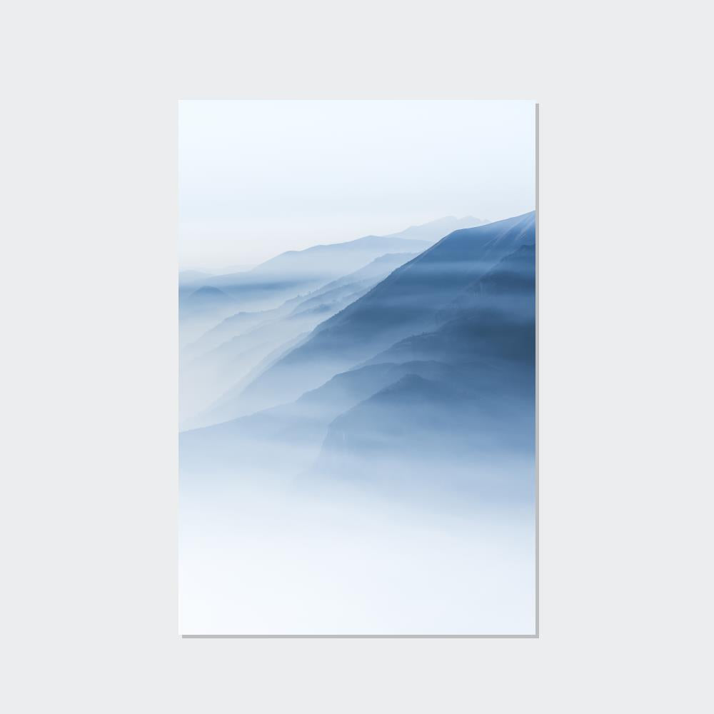 Valley of Colors: Vibrant Art Print and Poster for Your Home